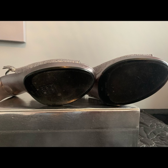 Nine West Silver Slingback - Picture 3 of 5